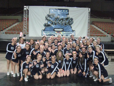 jv & varsity cheer champs